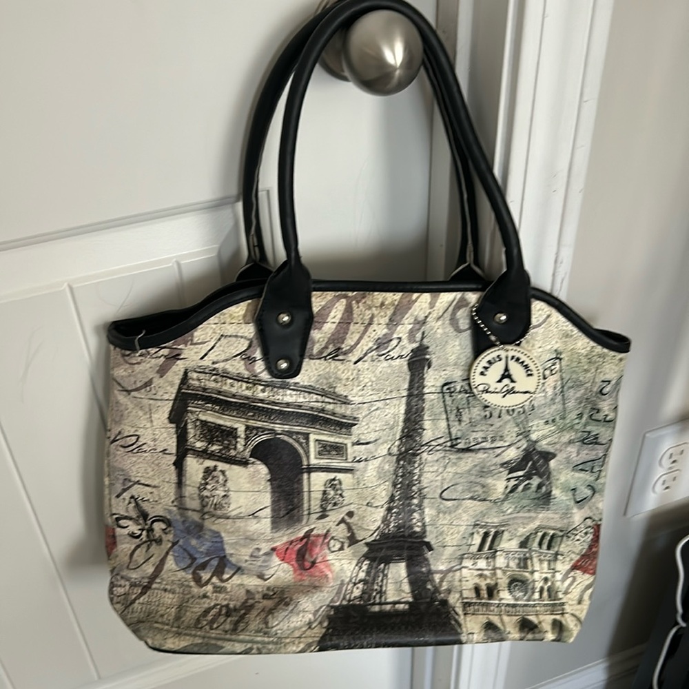 Paris Themed Purse